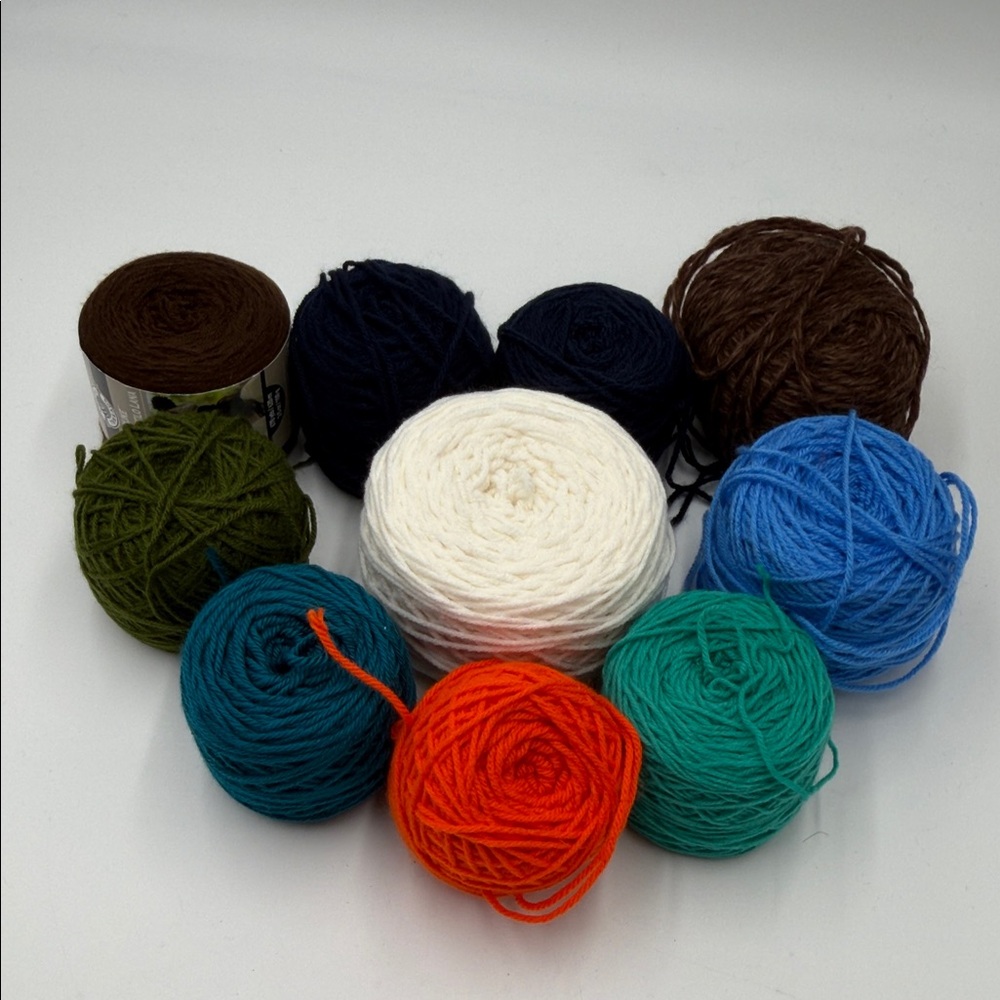 Colorful Yarn Bundle